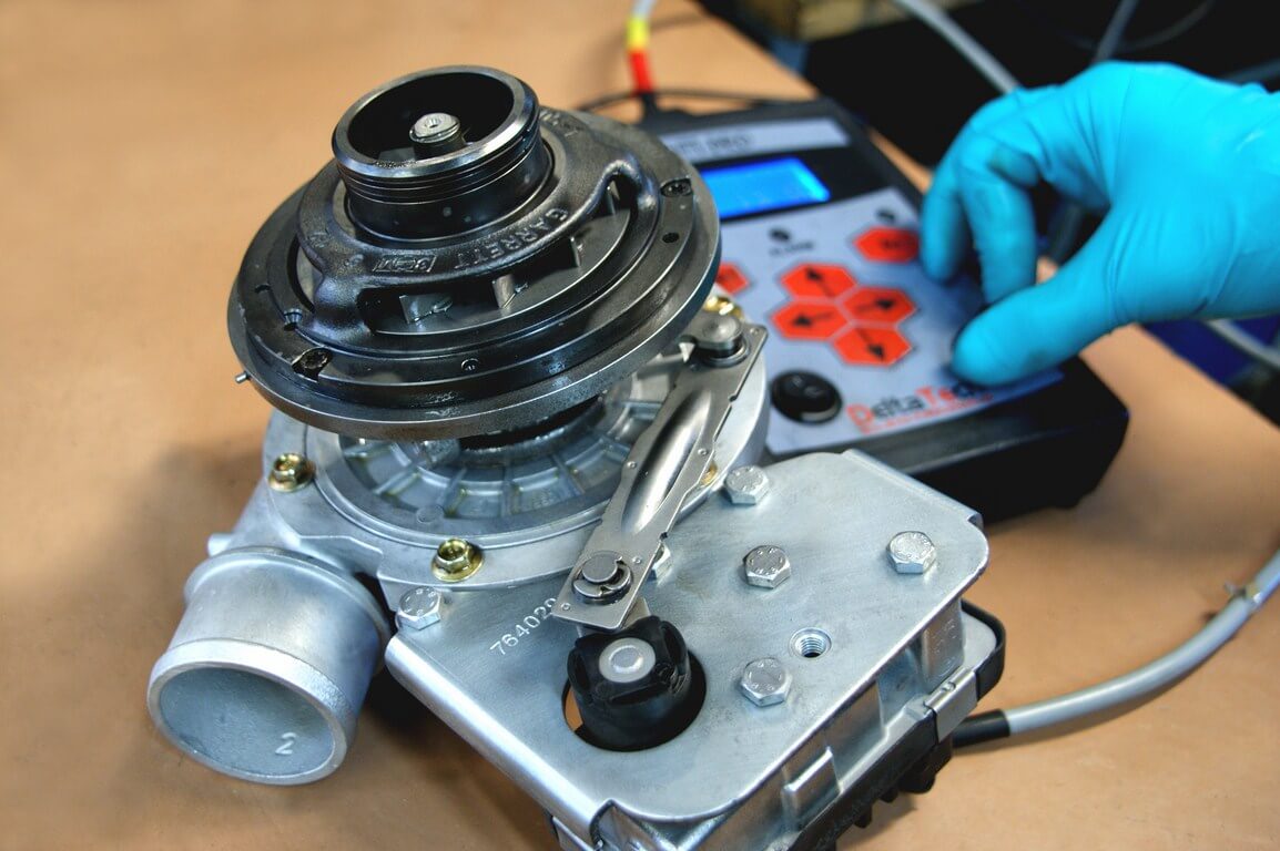 testare echilibrare actuator turbo
